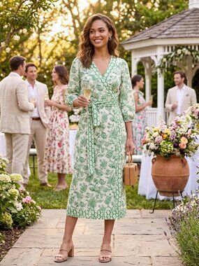 J. McLaughlin Alana Dress in Mini Buenavista size XS/S